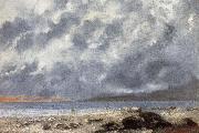 Gustave Courbet Beach Scene oil painting picture wholesale